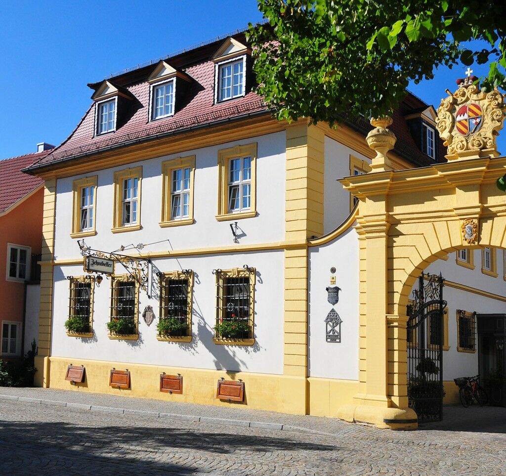Romantik Hotel Zehntkeller Iphofen Exterior foto